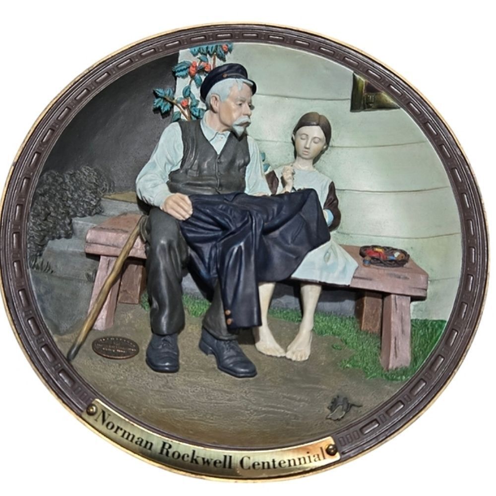 Vintage The Lighthouse Keeper’s Daughter, Norman Rockwell Centennial Collection